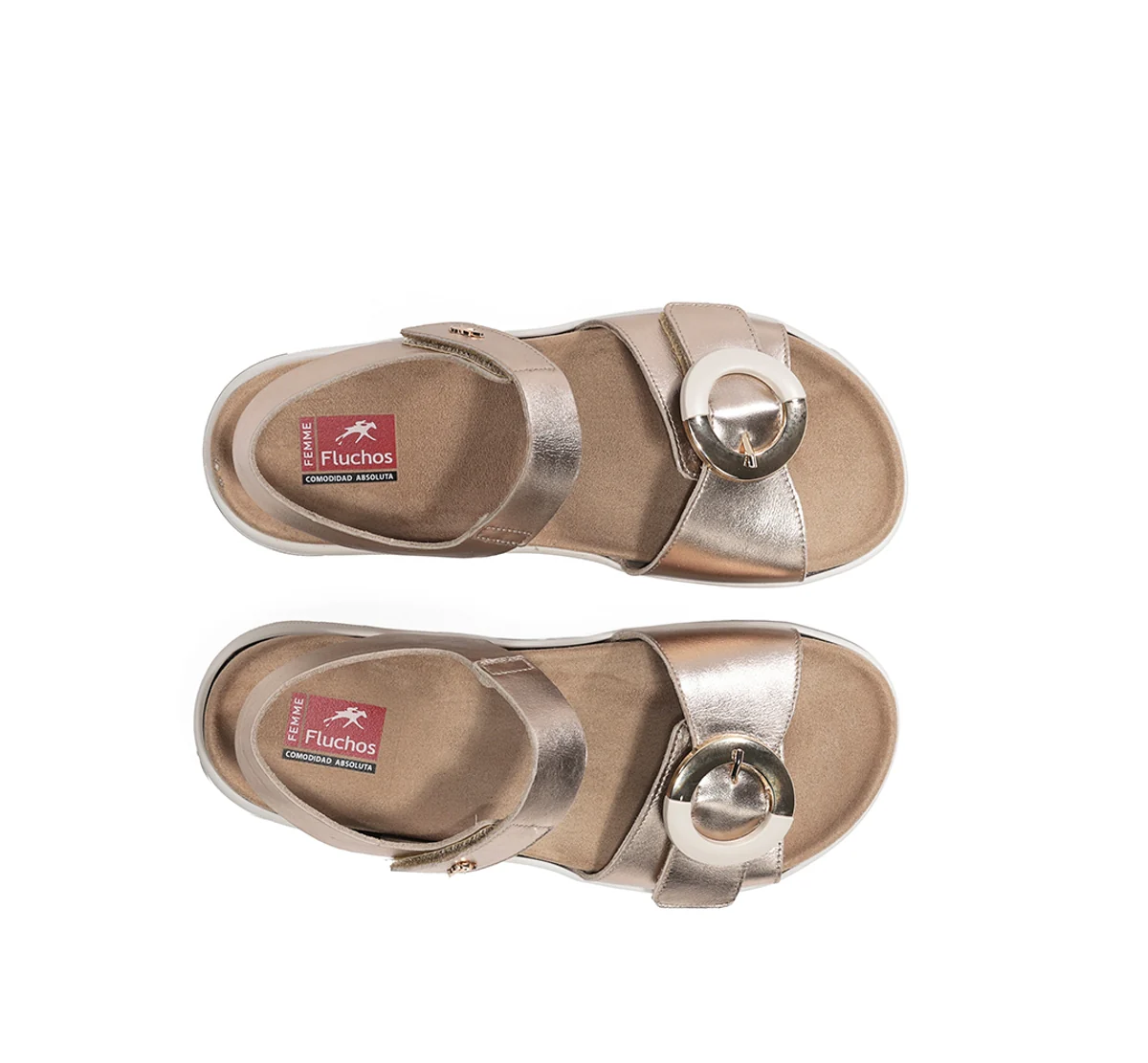 AIRE F2521 Goldene Sandale - Image 5