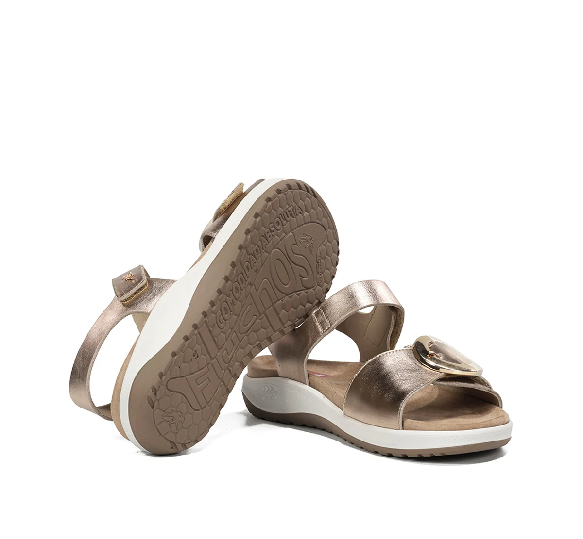 AIRE F2521 Goldene Sandale - Image 6