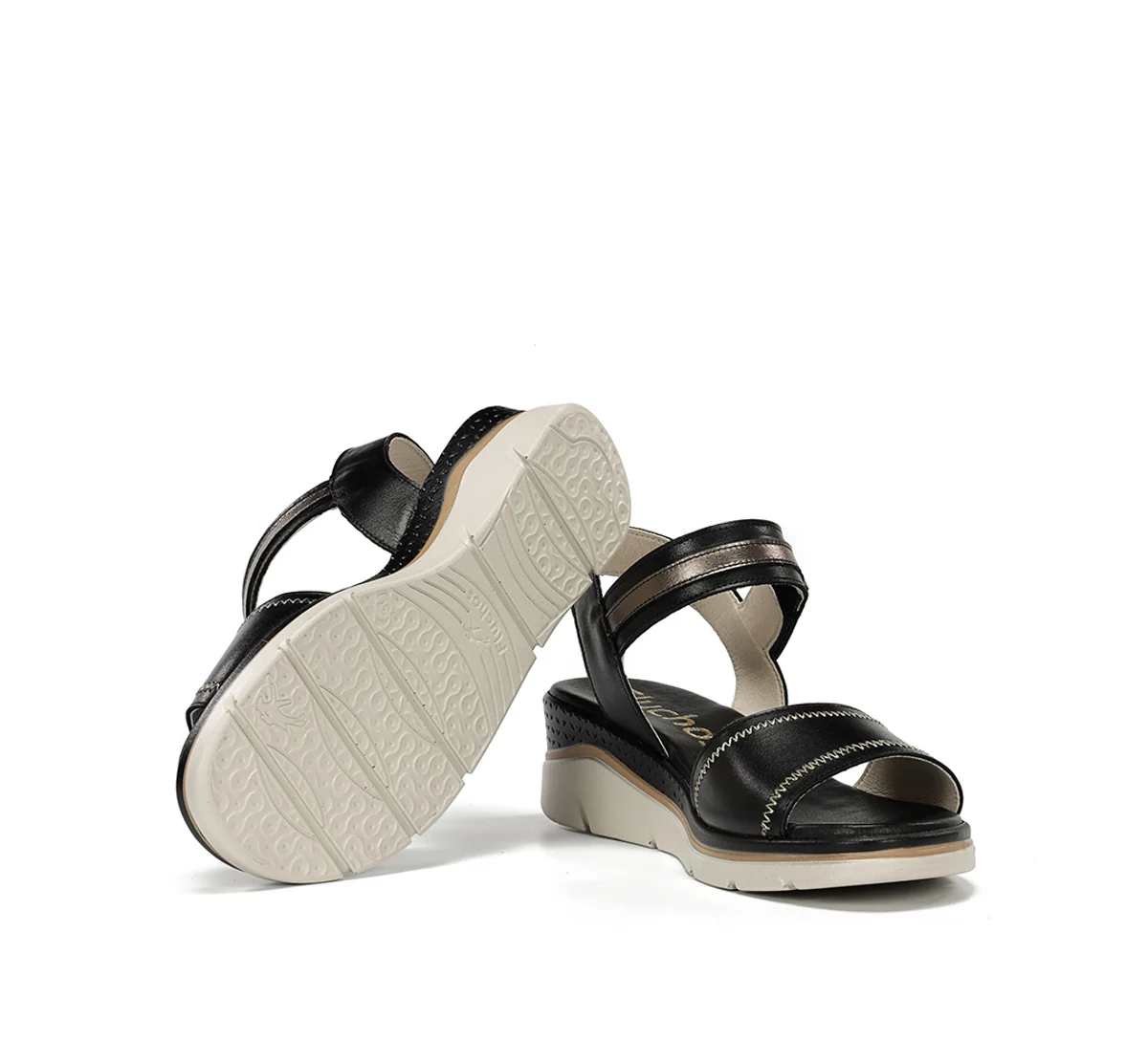 FIRE F2427 Schwarze Sandale - Image 6