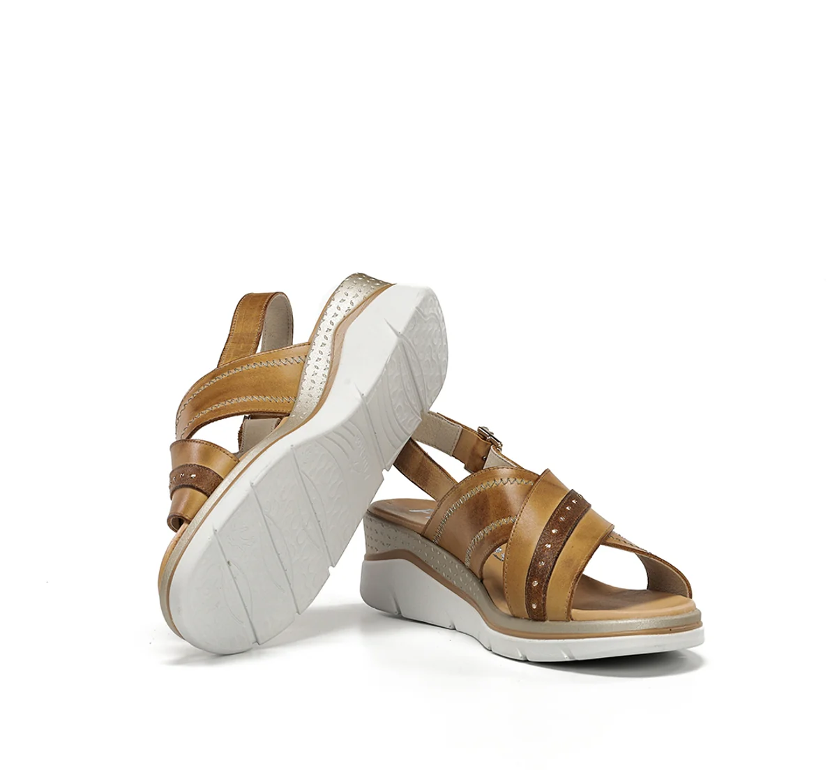 FIRE F2428 Brauner Sandale - Image 4