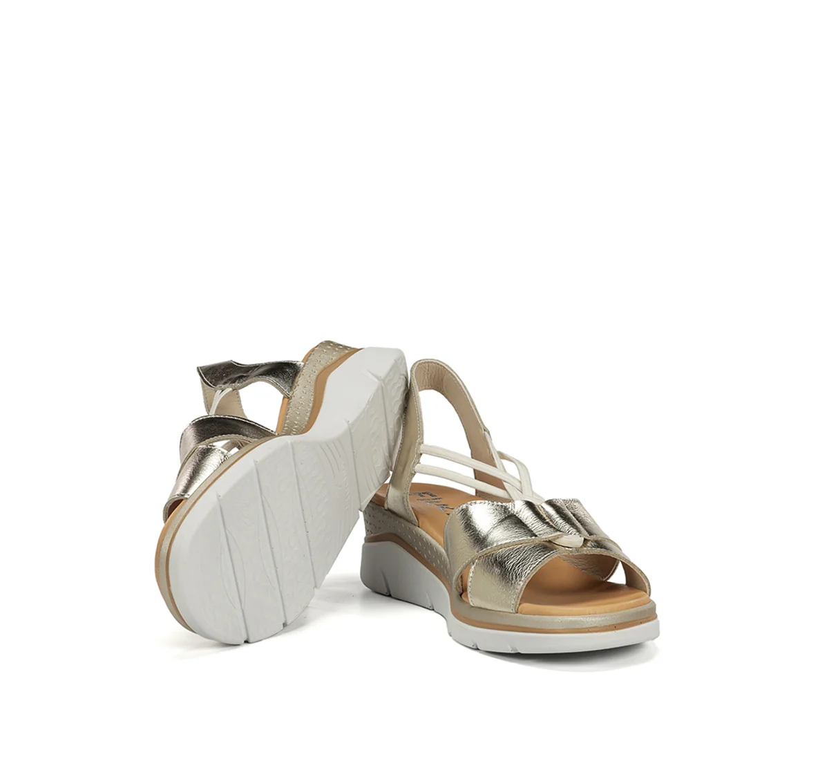 FIRE F2429 Goldener Sandale - Image 4