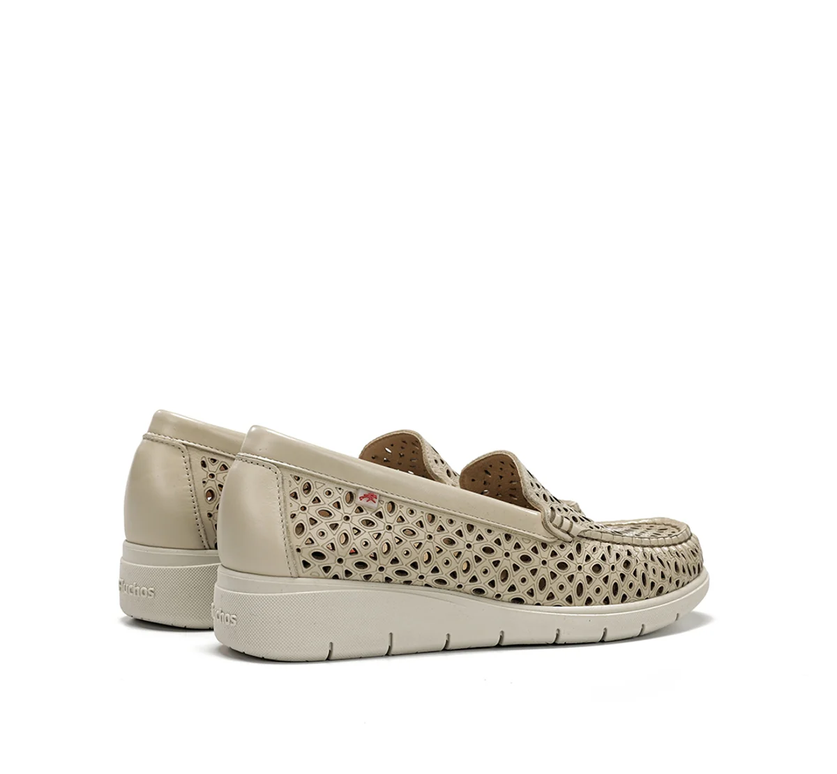 FLUVIA F2422 Taupe Mokassin - Image 3