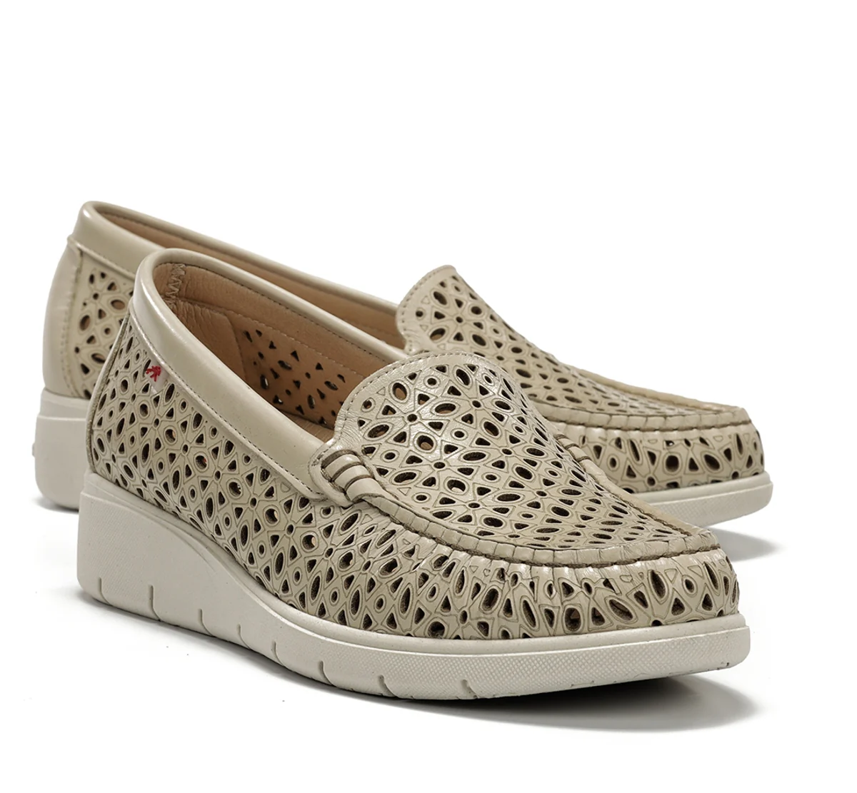 FLUVIA F2422 Taupe Mokassin - Image 7