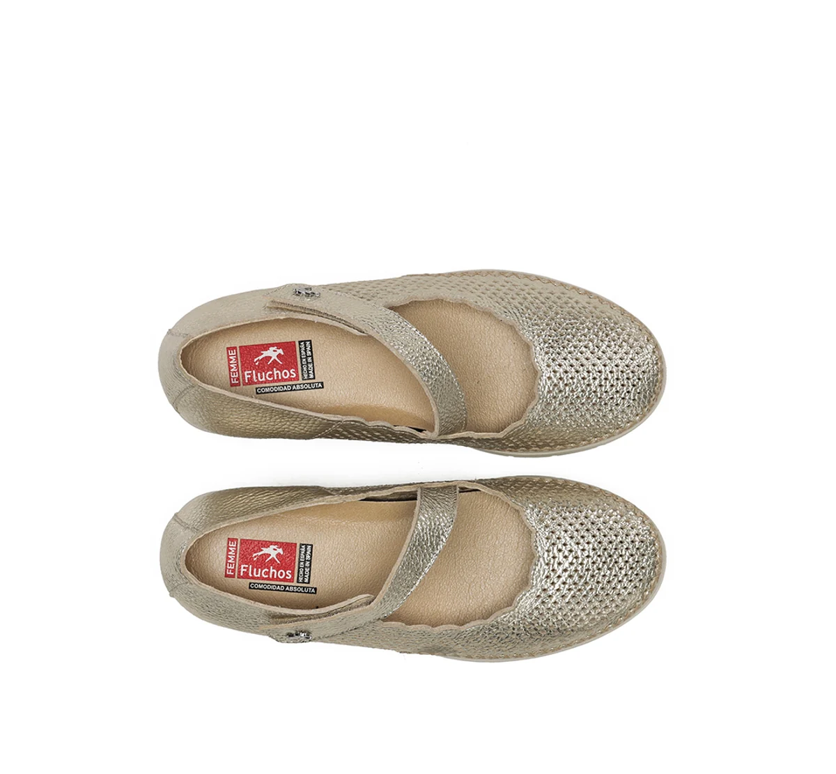 FLUVIA F2423 Goldener Schuh - Image 5