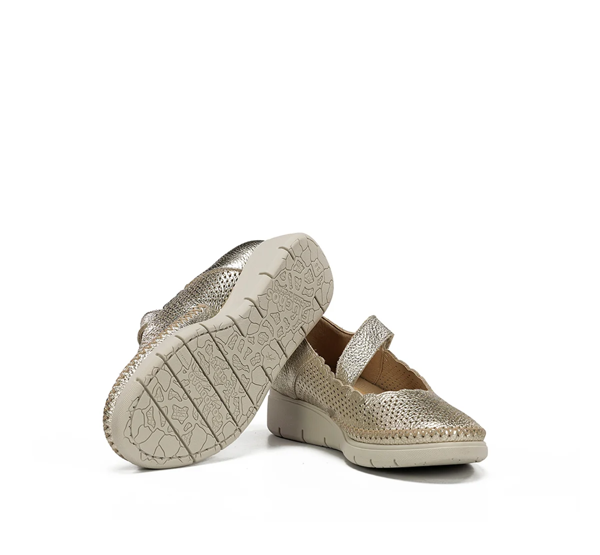 FLUVIA F2423 Goldener Schuh - Image 6