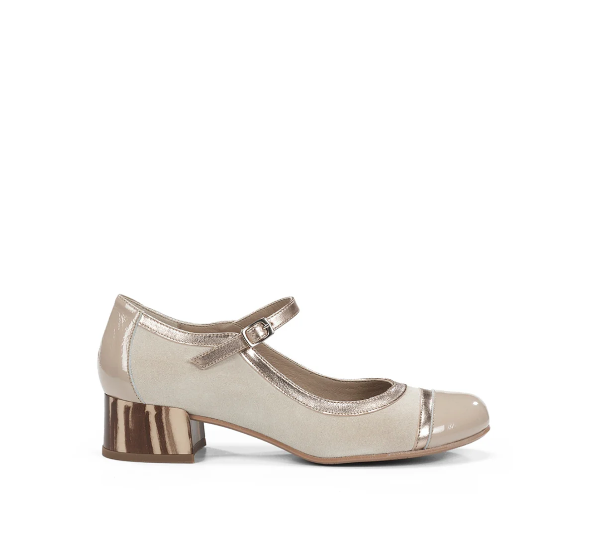 FRIDA D9027 Grauer Schuh