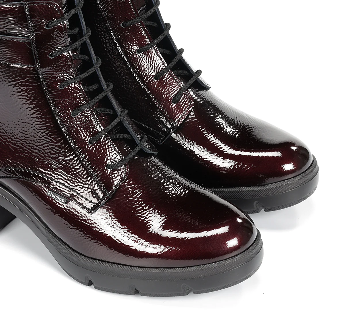 FUGAZ F2107 Burgunderfarbe Stiefeletten - Image 6