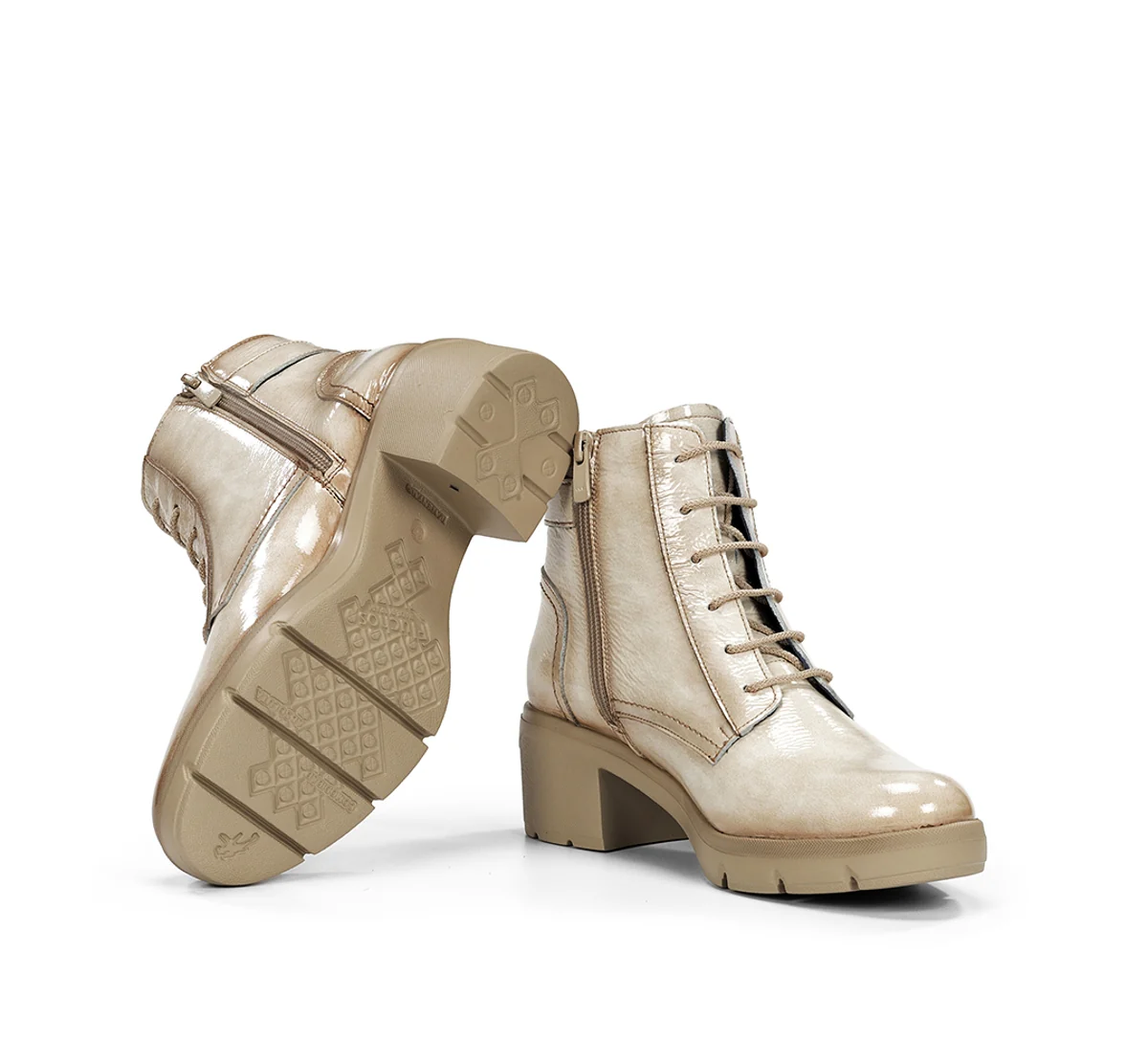 FUGAZ F2107 Taupe Stiefeletten - Image 4