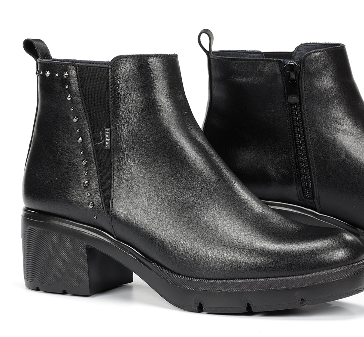 FUGAZ F2109 Schwarze Stiefeletten - Image 7