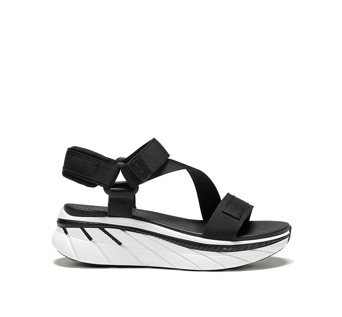 FUSION AT104 Black Sandal