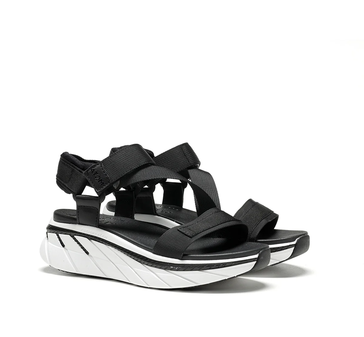 FUSION AT104 Black Sandal - Image 2