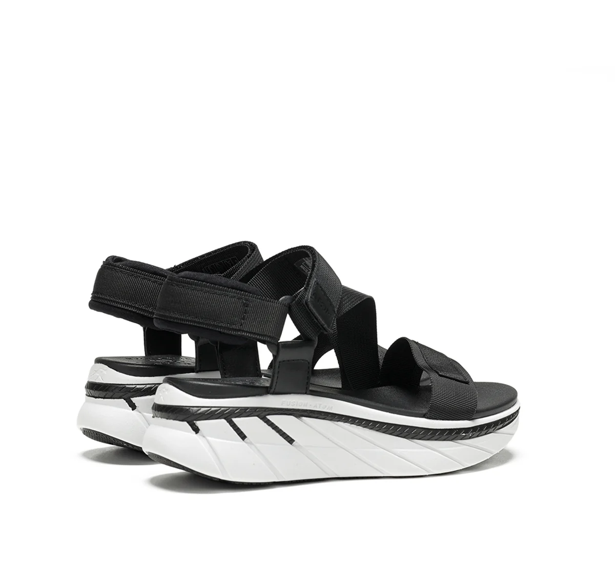 FUSION AT104 Black Sandal - Image 3