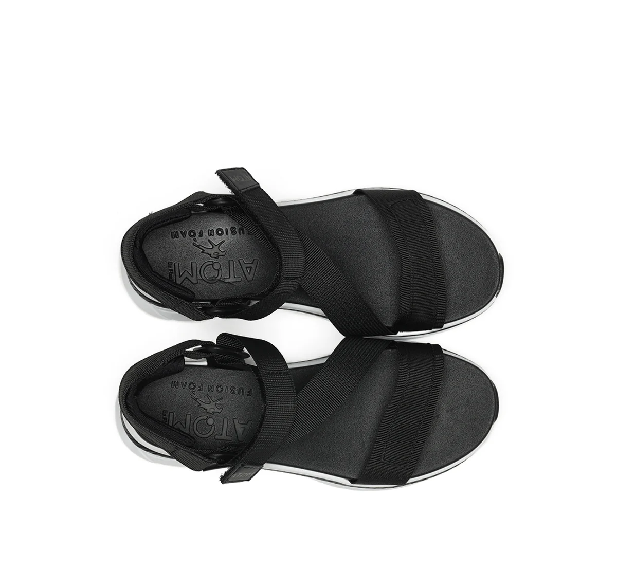 FUSION AT104 Black Sandal - Image 6