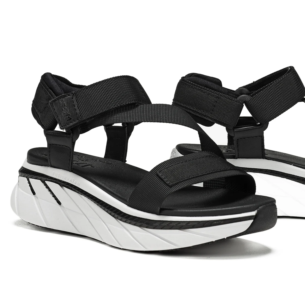 FUSION AT104 Black Sandal - Image 7
