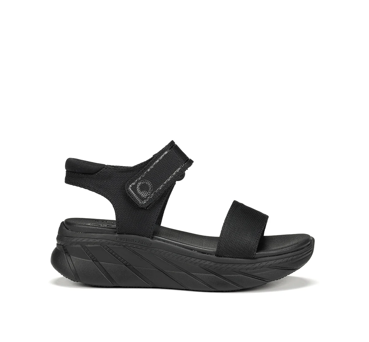 FUSION AT105 Black Sandal