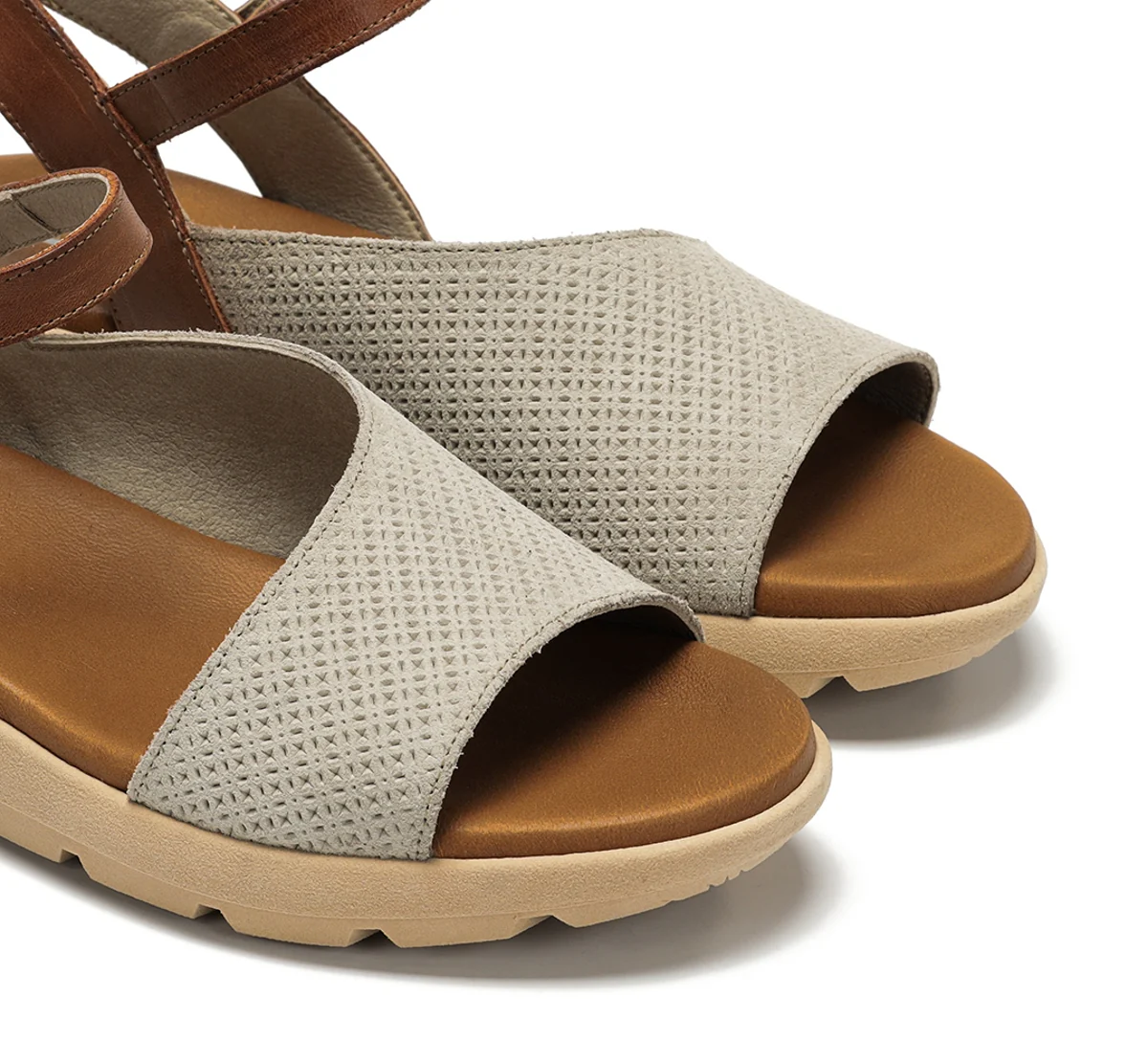 GANDIA D9464 Taupe Sandale - Image 6