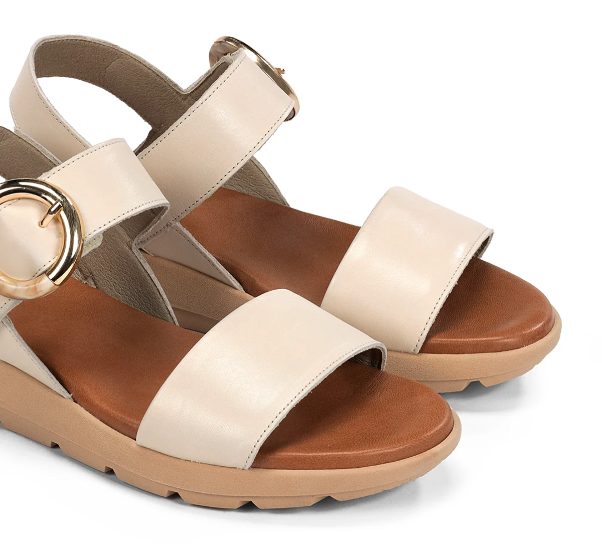 GANDIA D9468 Taupe Sandale - Image 6