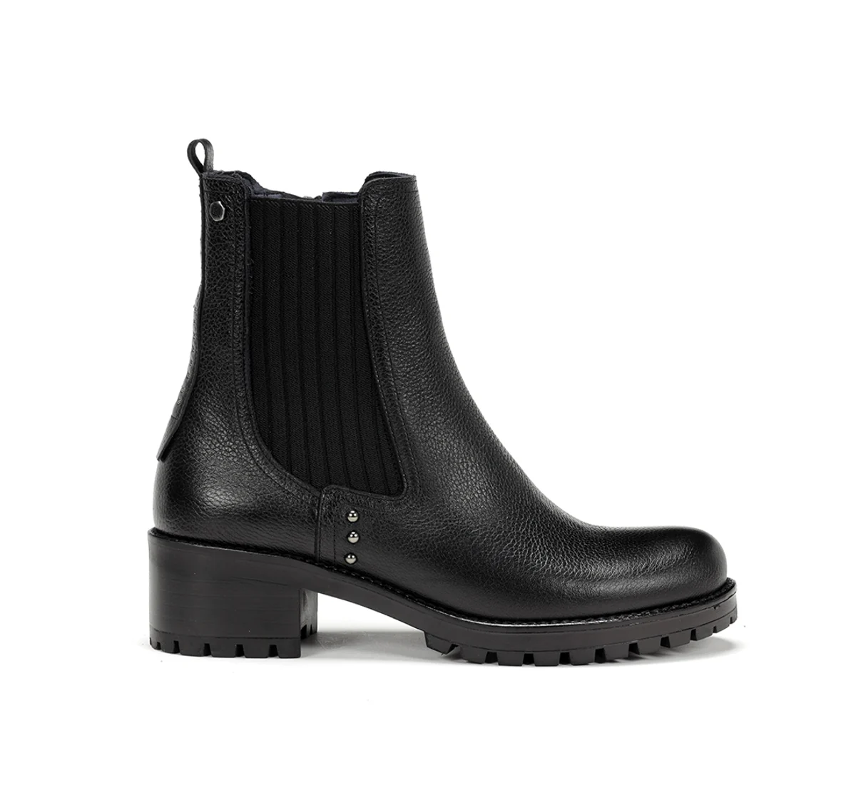 GLASS D8824 Schwarze Stiefeletten