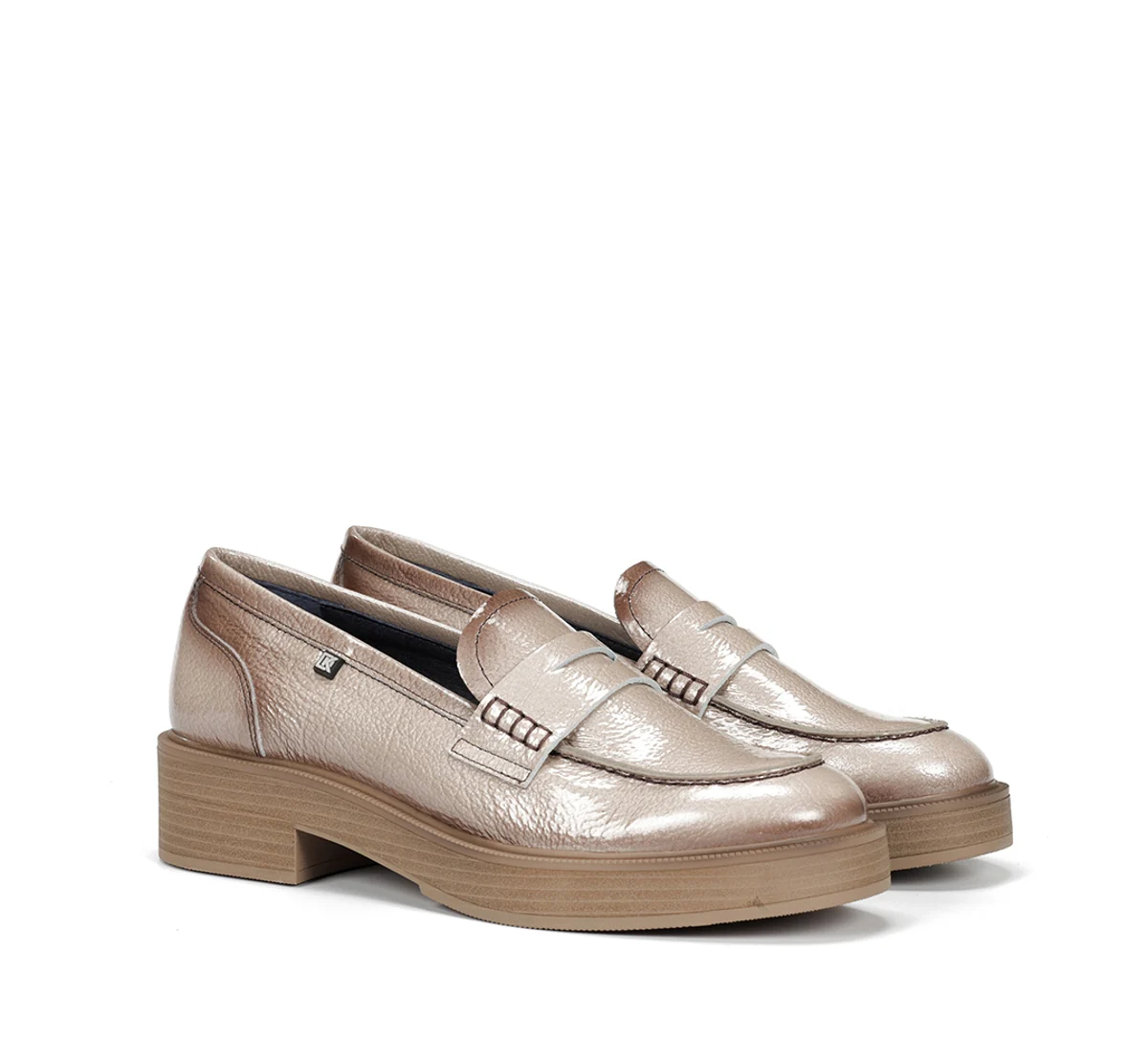IDALY D9380 Taupe Mokassin - Image 2