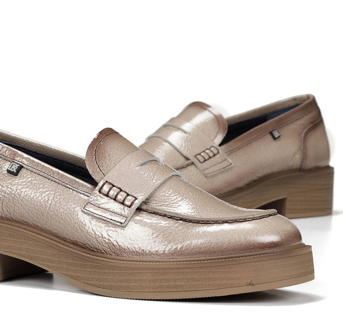IDALY D9380 Taupe Mokassin - Image 7