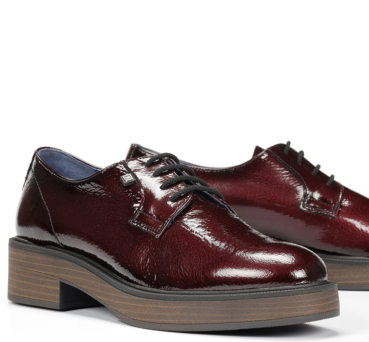 IDALY D9387 Burgunderfarbe Schuh - Image 7