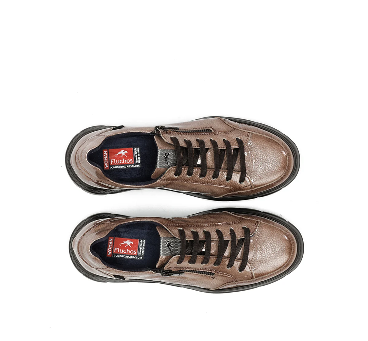 ILIA F2306 Taupe Turnschuhe - Image 5