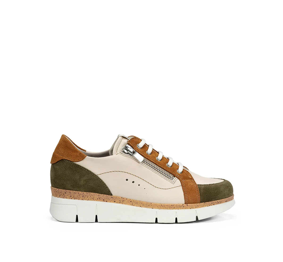INDIA D9297 Brauner Schuh