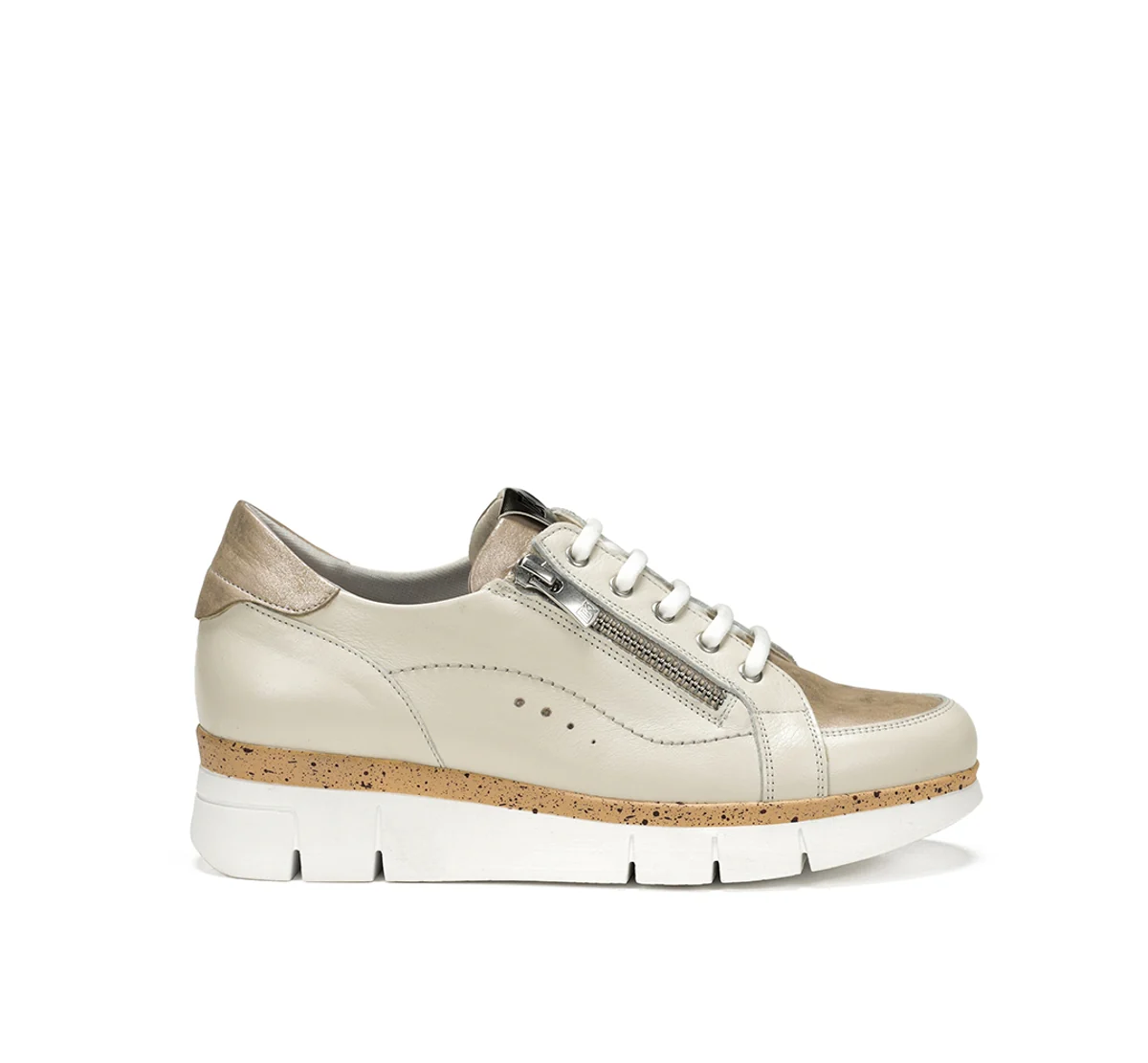 INDIA D9301 Taupe Turnschuhe