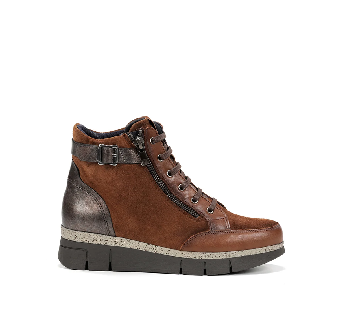 INDIA D9329 Brauner  Stiefeletten
