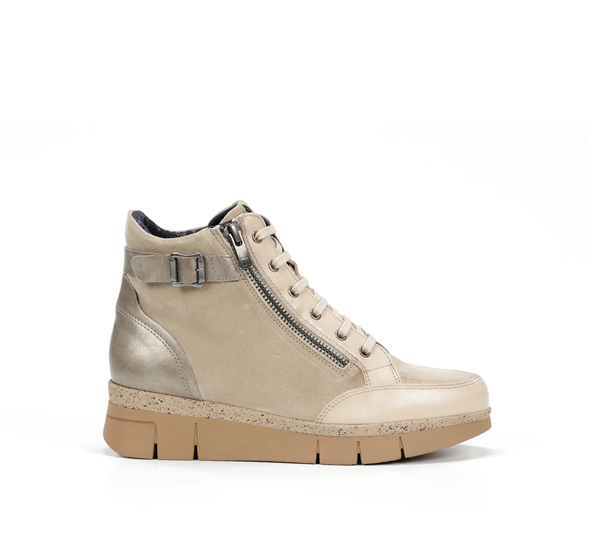 INDIA D9329 Taupe Stiefeletten