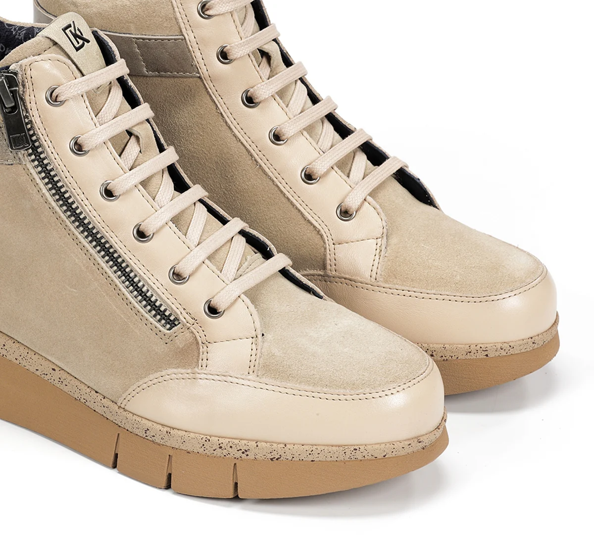 INDIA D9329 Taupe Stiefeletten - Image 6