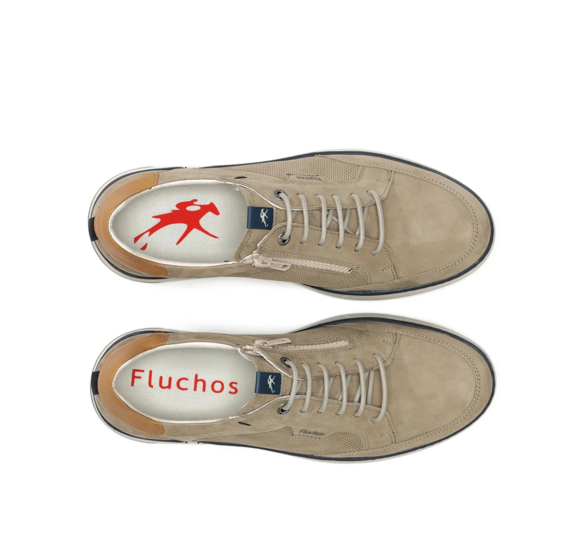 JEFF F2211 Taupe Turnschuhe - Image 5