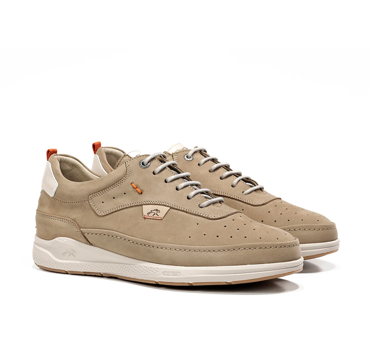 KADIR F2447 Taupe Turnschuhe - Image 2