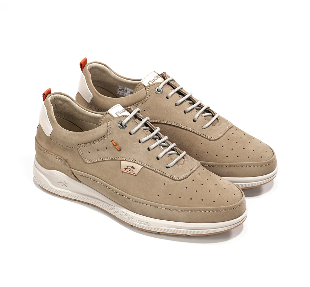 KADIR F2447 Taupe Turnschuhe - Image 4