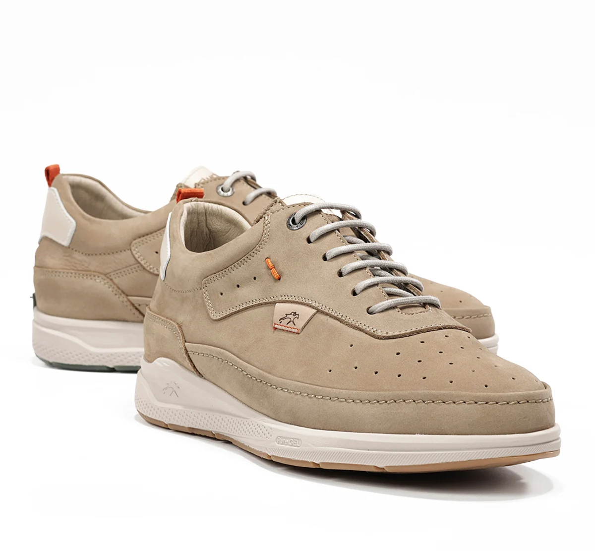KADIR F2447 Taupe Turnschuhe - Image 7