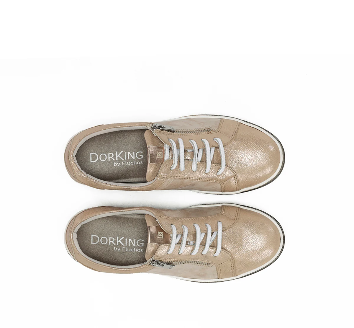 KAREN D8506 Goldener Sneaker - Image 5