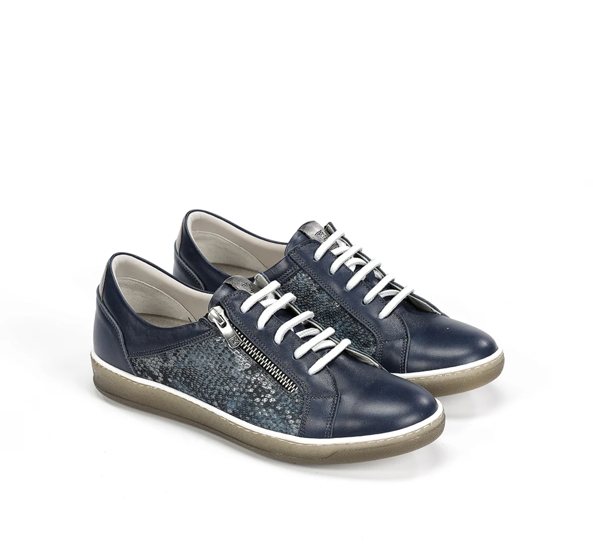 KAREN D8506 Blauer Sneaker - Image 4