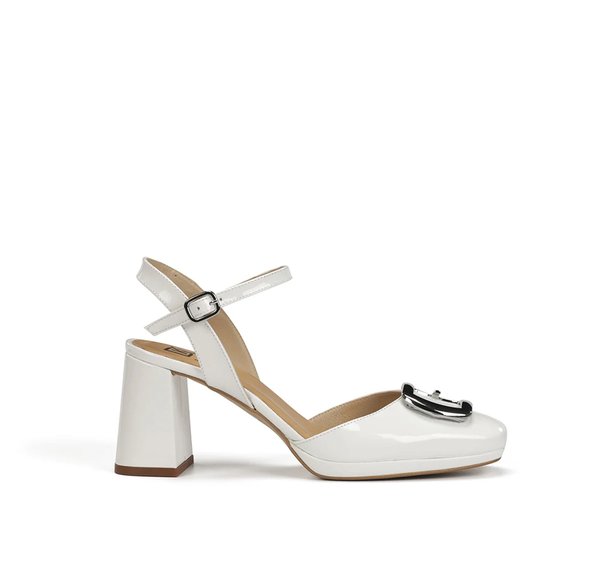 KARLA D9264 Weißer Sandale