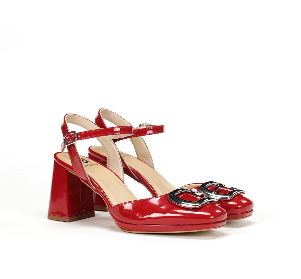 KARLA D9264 Roter Sandale - Image 2