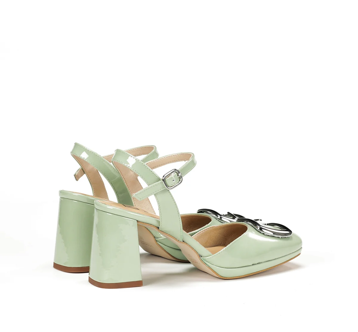 KARLA D9264 Grüner Sandale - Image 3