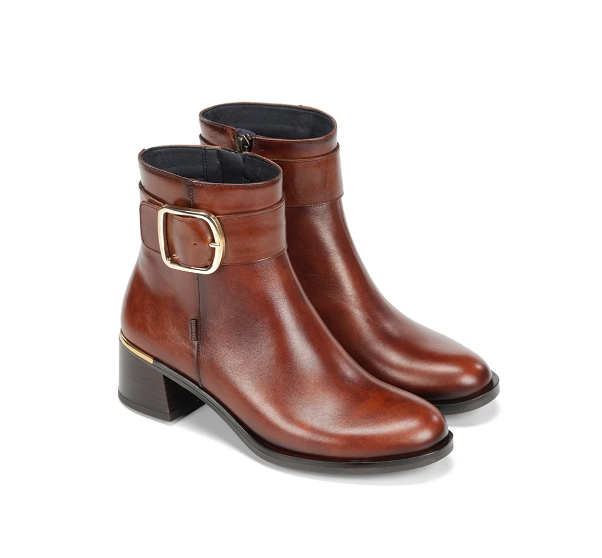 KIM D9603 Brauner Stidefeletten - Image 5