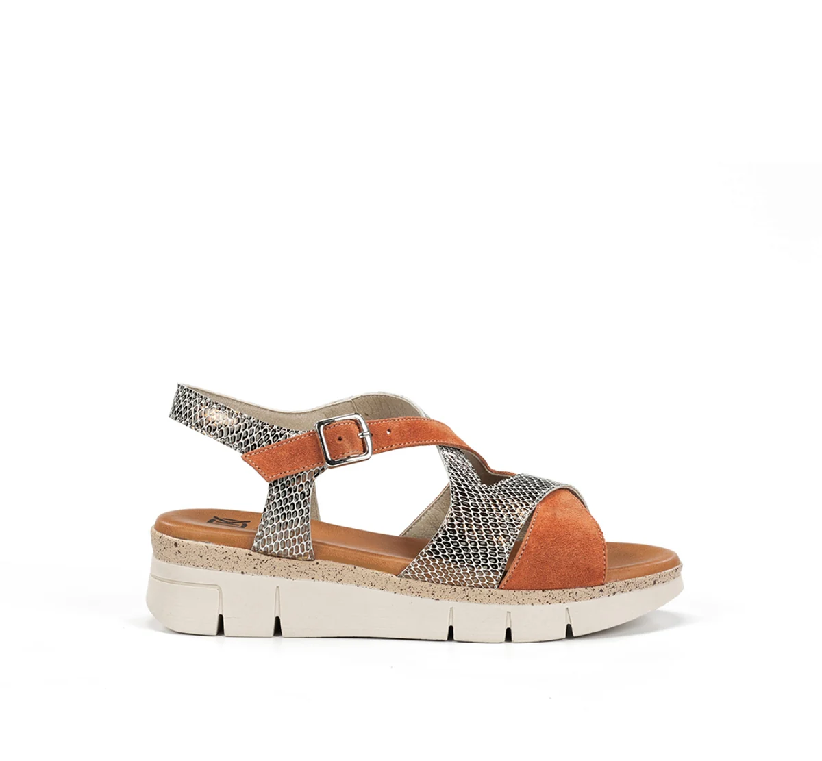 KLAU D9485 Brauner Sandale