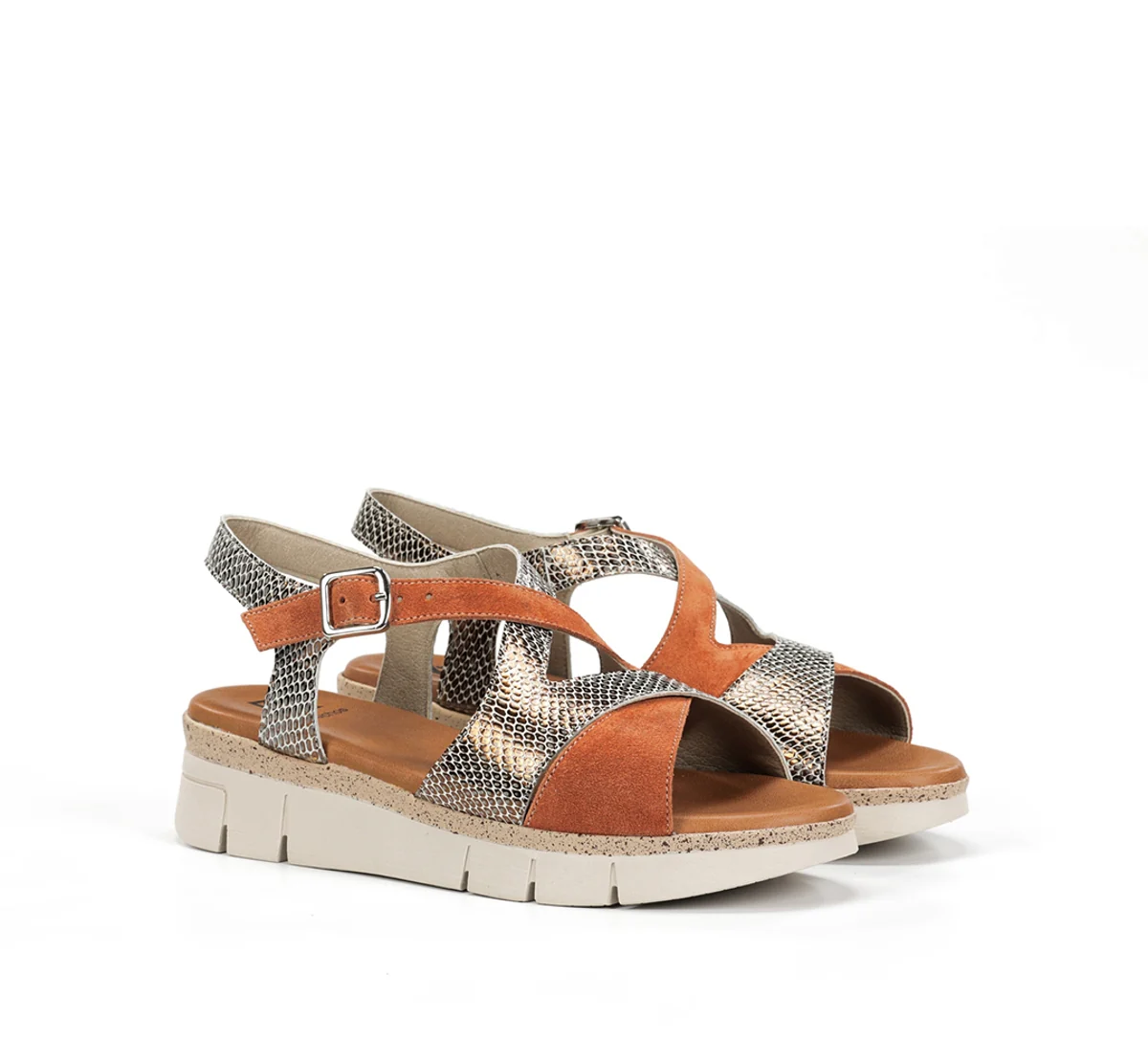 KLAU D9485 Brauner Sandale - Image 2