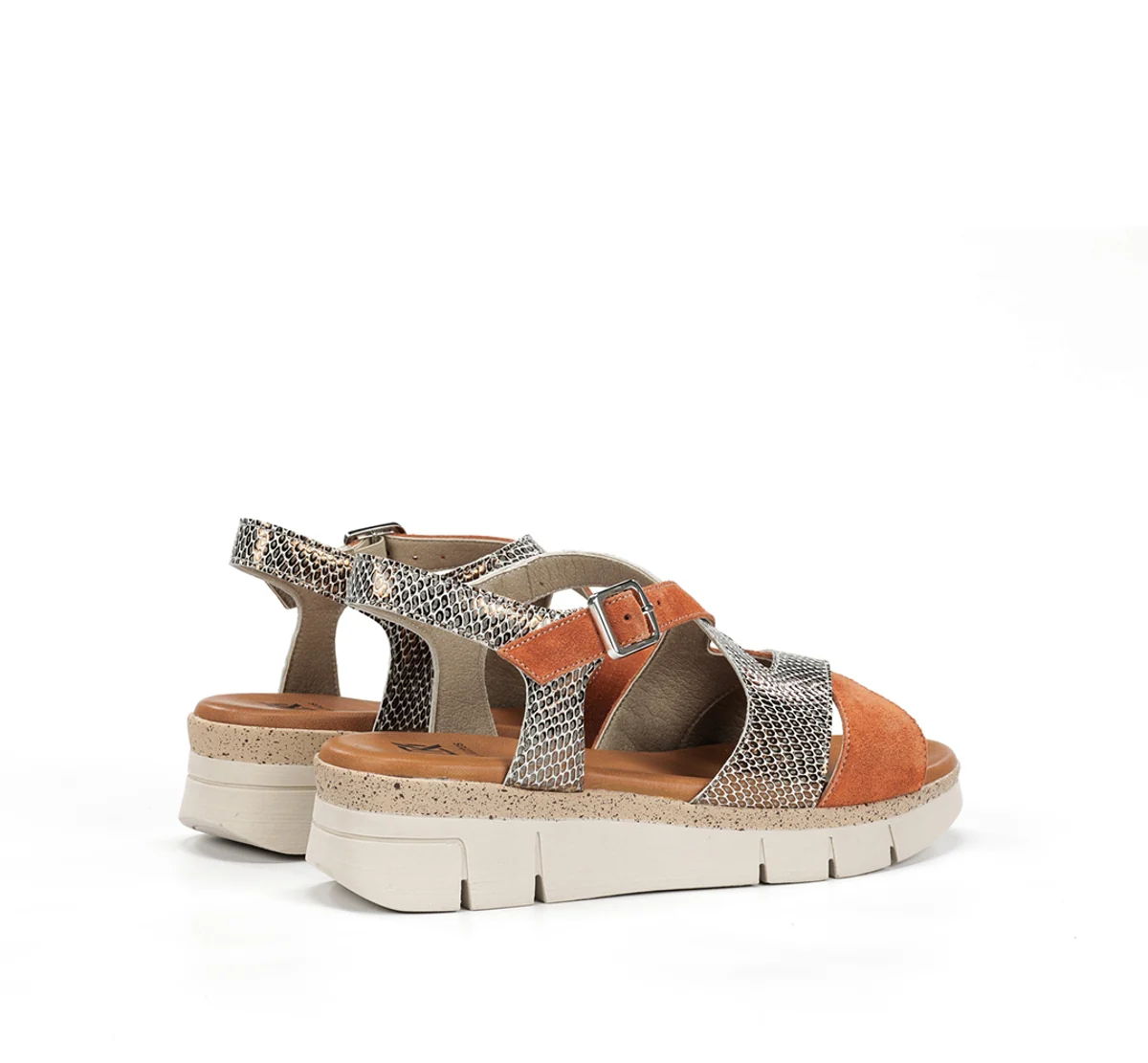 KLAU D9485 Brauner Sandale - Image 3