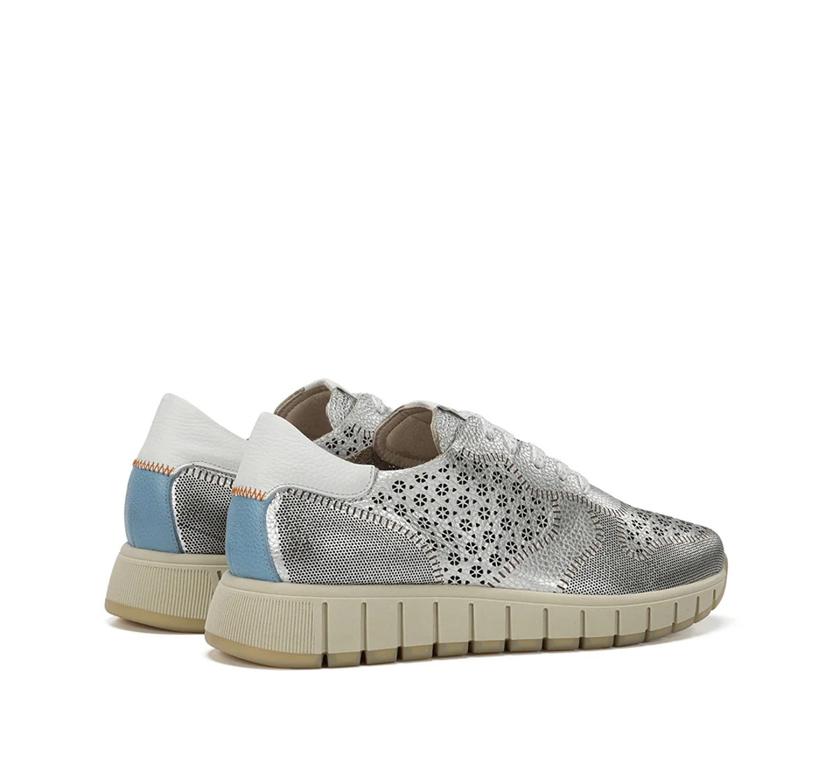 KLOSS D9632 Silberne Turnschuhe - Image 3