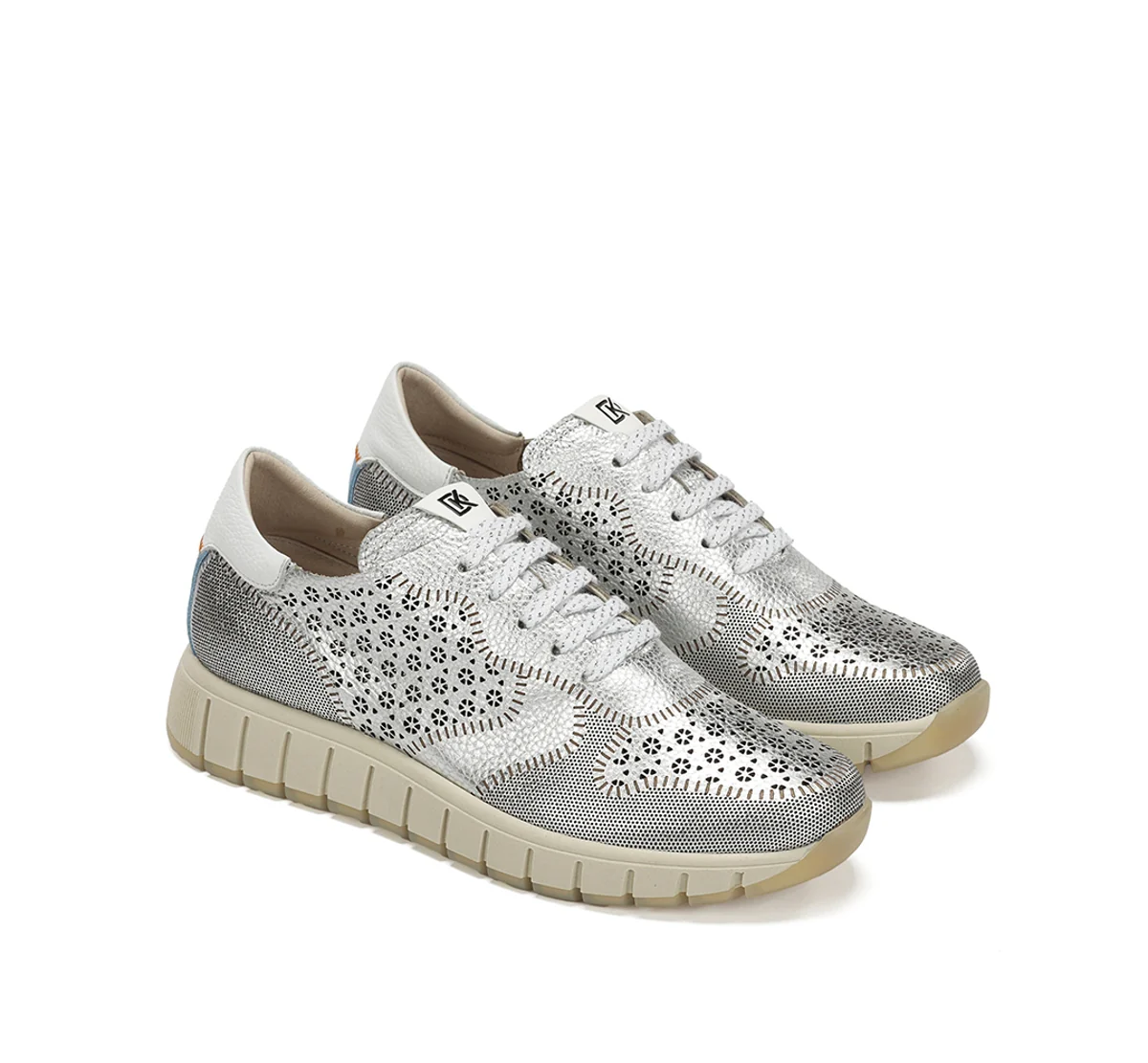 KLOSS D9632 Silberne Turnschuhe - Image 4