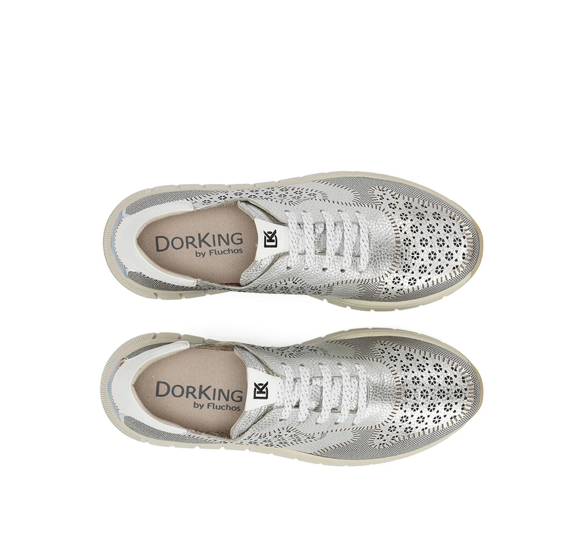 KLOSS D9632 Silberne Turnschuhe - Image 6