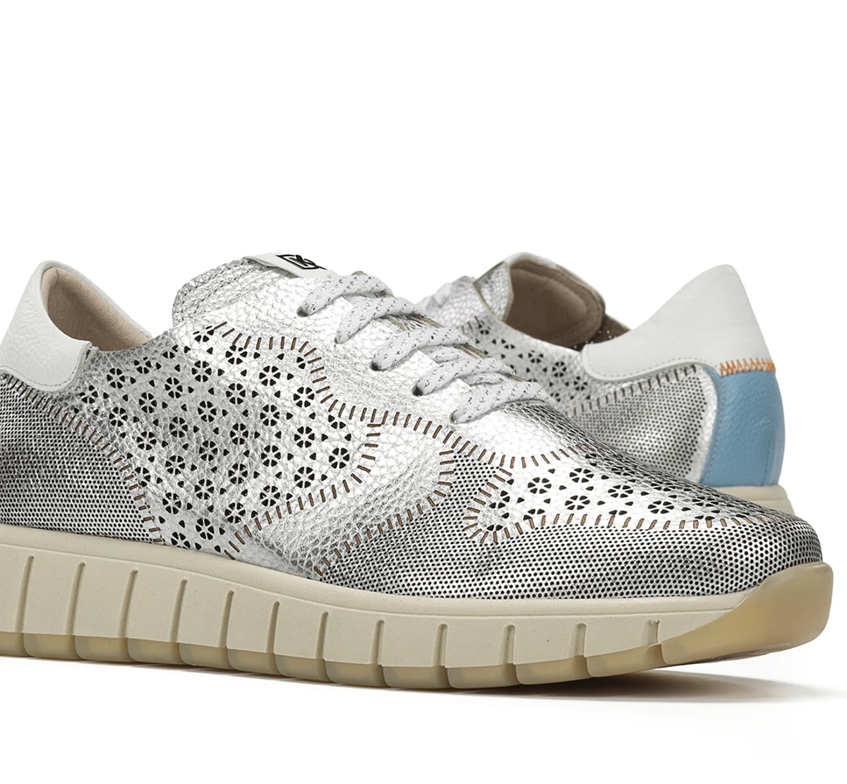 KLOSS D9632 Silberne Turnschuhe - Image 7