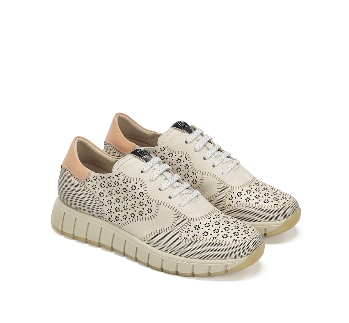 KLOSS D9632 Taupe Turnschuhe - Image 4