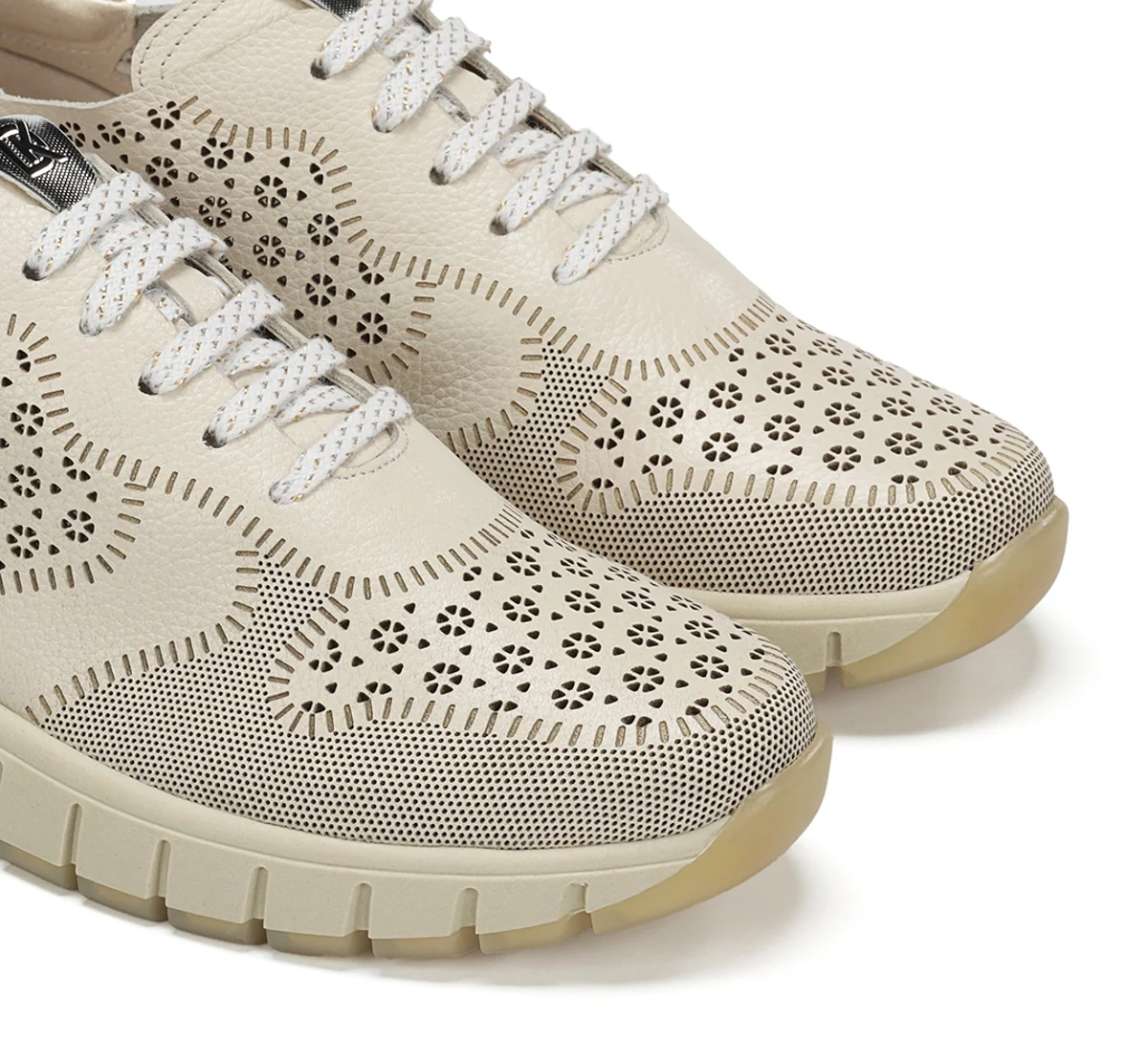 KLOSS D9632 Taupe Turnschuhe - Image 5